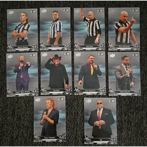 Lot of 10 Upper Deck 2023 AEW Cards 82-91 with People Who Don't Wrestle
